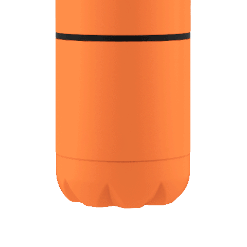 FLSK Trinkflasche mit Becher trail orange