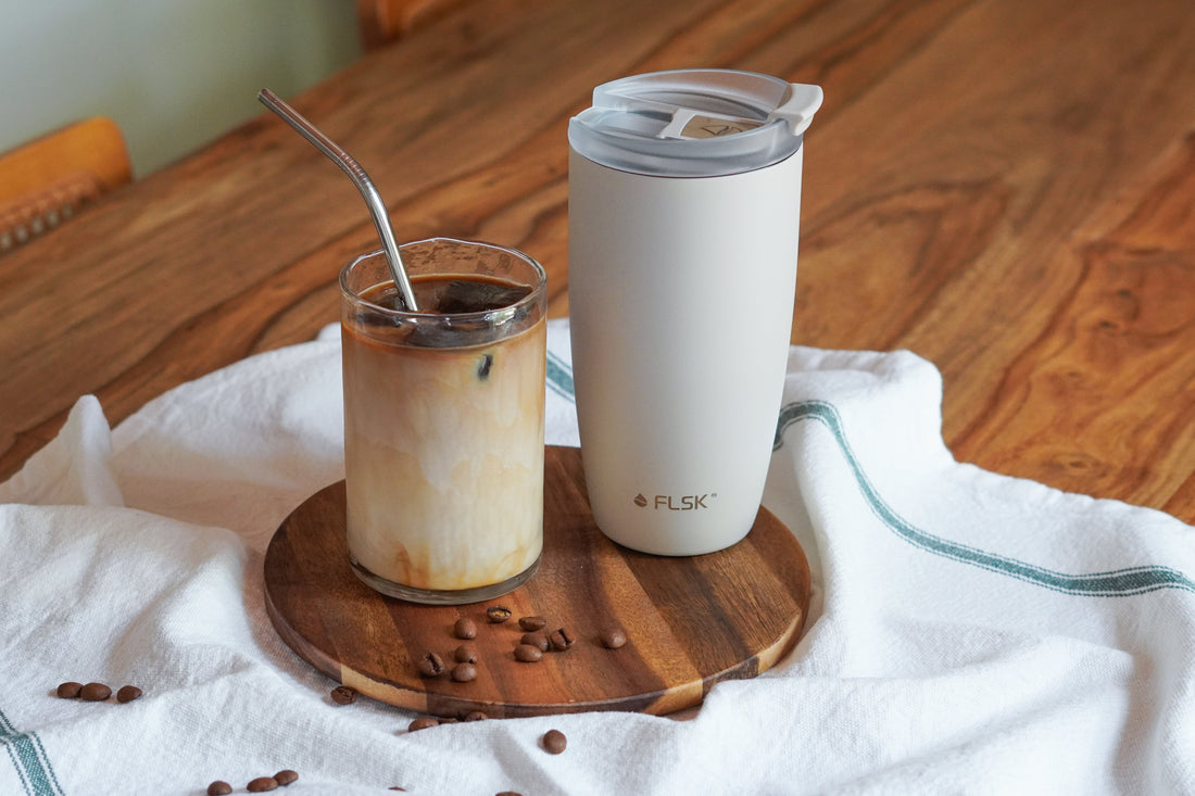 Iced Coffee mit Kaffee-Eiswürfeln | Rezept