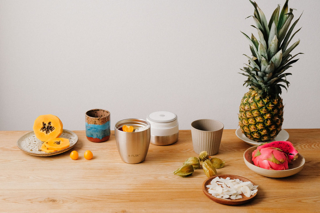 Exotische Smoothie-Bowl