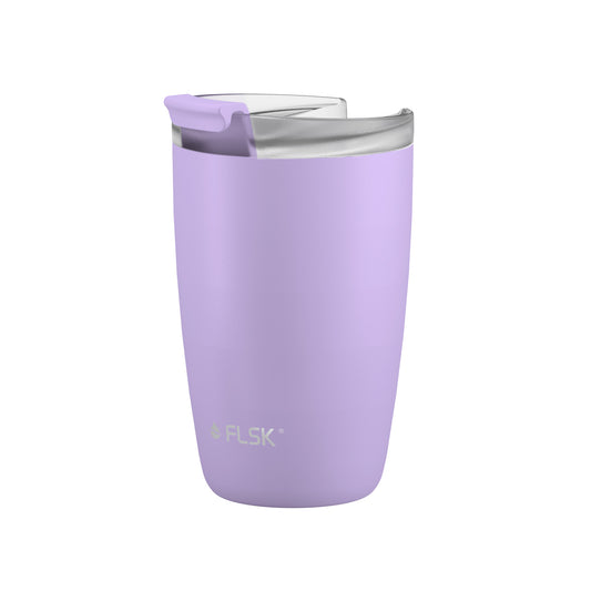 FLSK Kaffeebecher aus Edelstahl lavender 350 ml