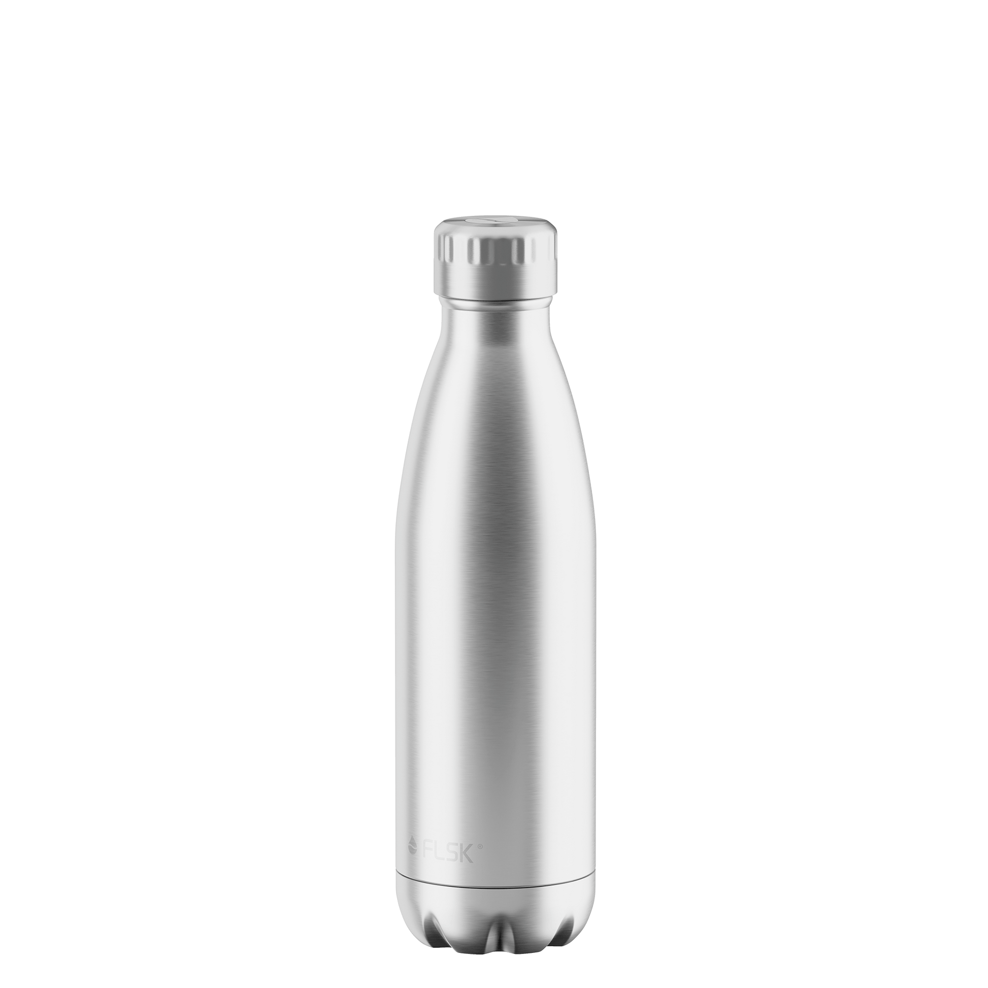 FLSK Trinkflasche 500 ml stainless aus Edelstahl