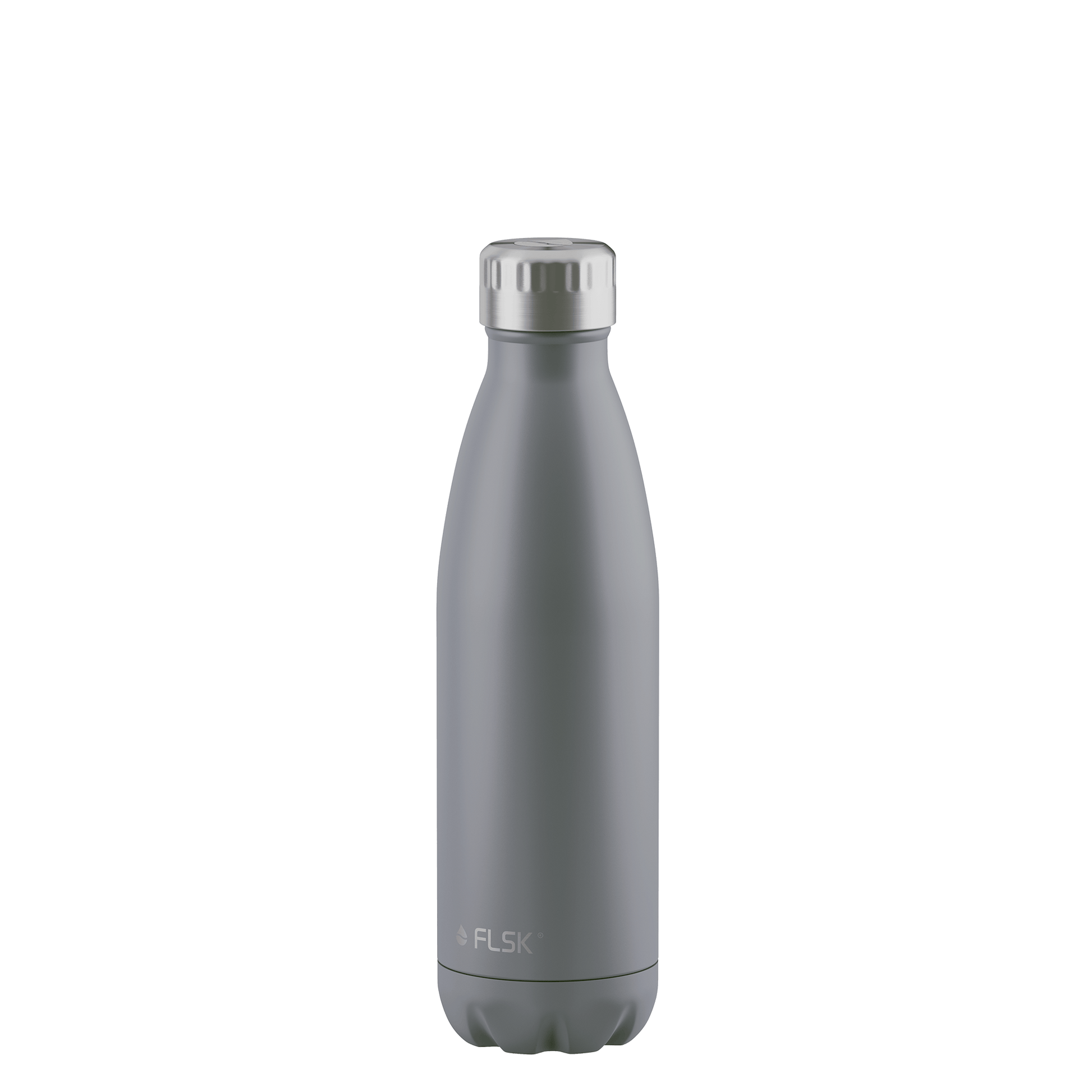 FLSK Trinkflasche 500 ml stone aus Edelstahl