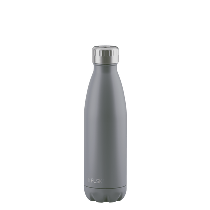 FLSK Trinkflasche 500 ml stone aus Edelstahl