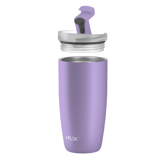 FLSK Kaffeebecher aus Edelstahl lavender 500 ml