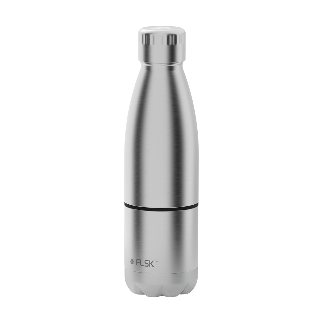 bottle with cup