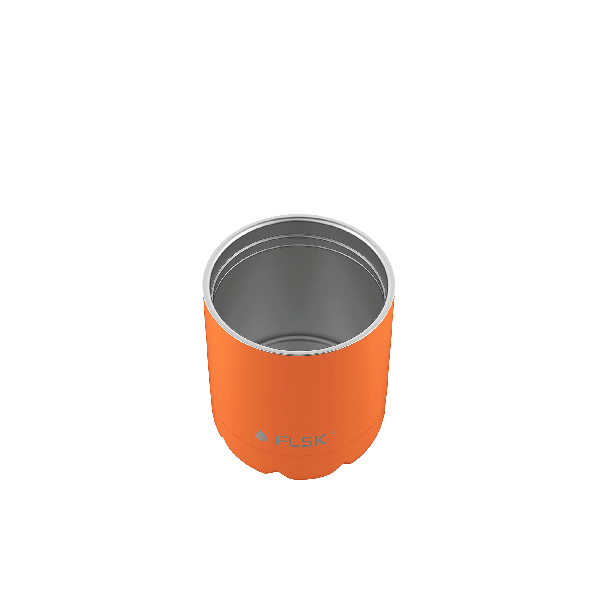 FLSK Trinkbecher aus Edelstahl trail orange