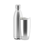 FLSK Bundle drinking bottle and coffee mug made of stainless steel