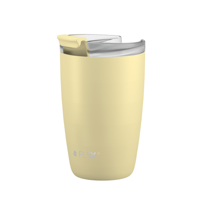 FLSK Kaffeebecher aus Edelstahl lemon 350 ml