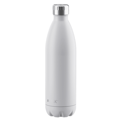 FLSK Trinkflasche 1000 ml white aus Edelstahl