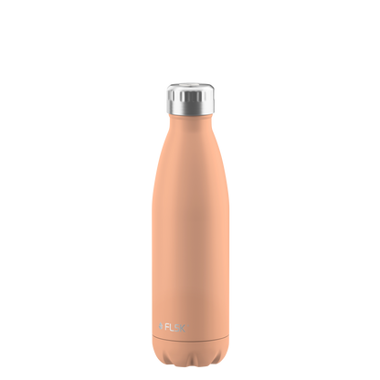 FLSK Trinkflasche aus Edelstahl 500 ml peach