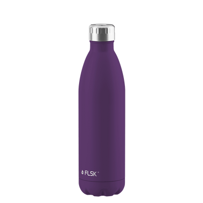 FLSK Trinkflasche aus Edelstahl 750 ml nordic plum