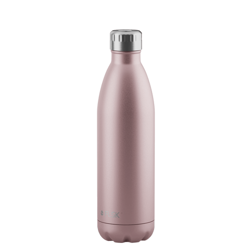 FLSK Trinkflasche 750 ml roségold aus Edelstahl